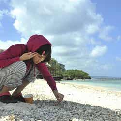 前田敦子/「g.u.」新CM「オトナSUMMER」篇オフショット