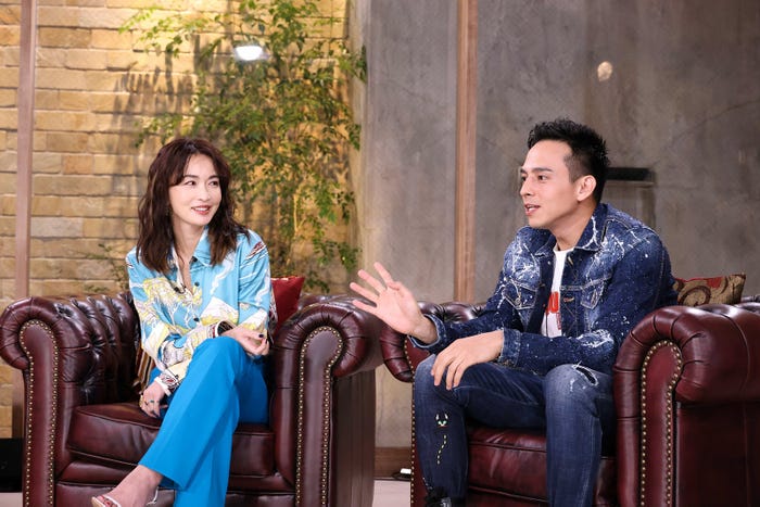 長谷川京子、満島真之介(C)カンテレ