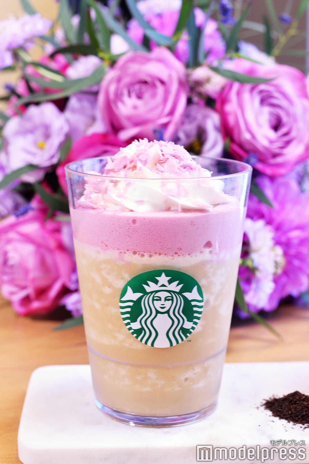 ロイヤル アール グレイ ブーケ フラペチーノ（C）モデルプレス