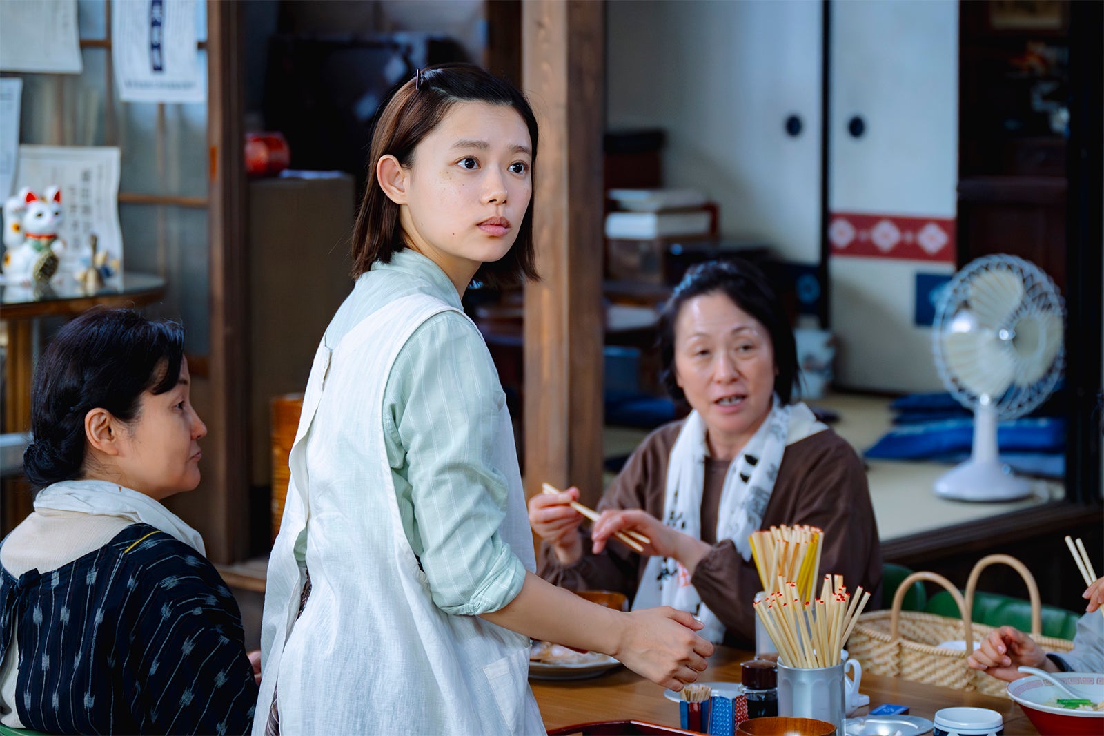 杉咲花「海に眠るダイヤモンド」第2話（C）TBSスパークル／TBS