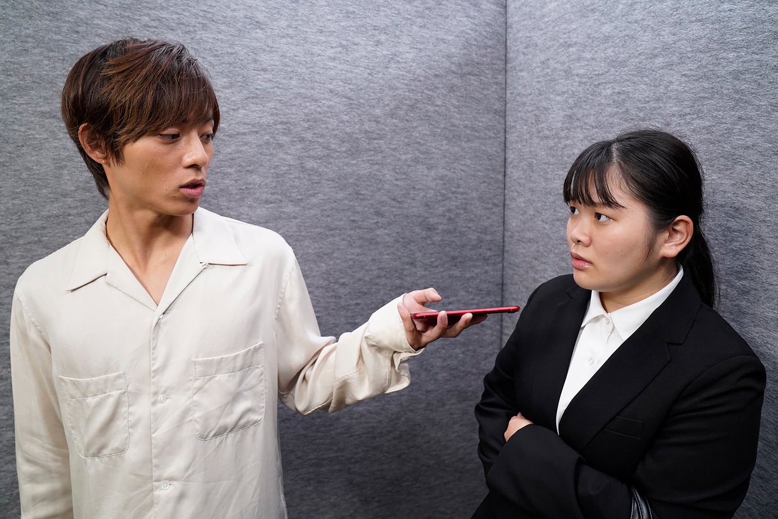 永田崇人、富田望生（画像提供：讀賣テレビ）