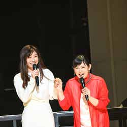 （左から）篠原涼子、絢香 （提供写真）
