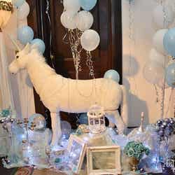 キュートなユニコーンのオブジェ