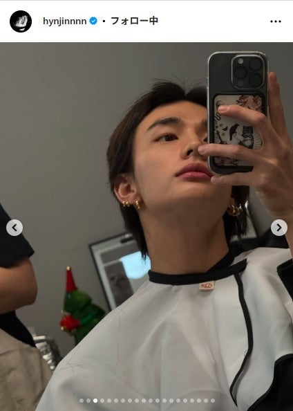 ヒョンジンInstagramより