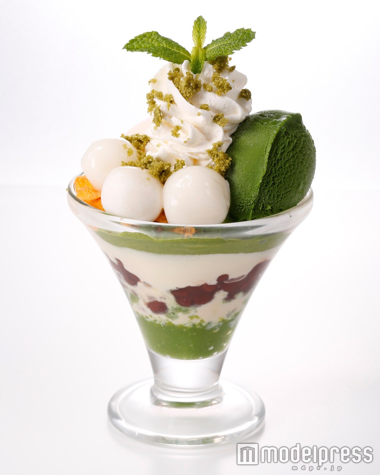 宇治抹茶のミニパルフェ