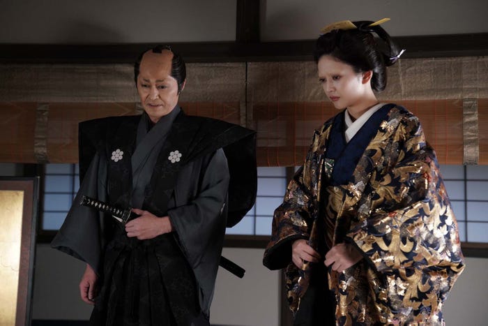 安田顕、田中道子「大奥」第7話より(C)フジテレビ