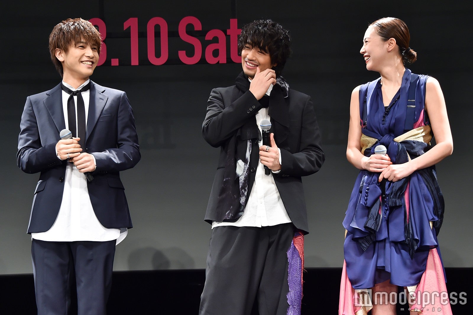 岩田剛典、斎藤工、浅見れいな （C）モデルプレス