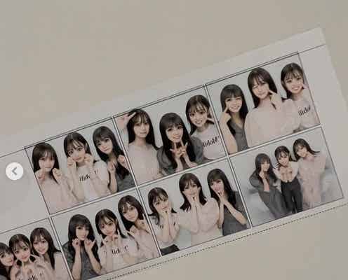 乃木坂46阪口珠美、“先輩”北野日奈子&鈴木絢音とのプリクラ公開「私の待ち受け画面」