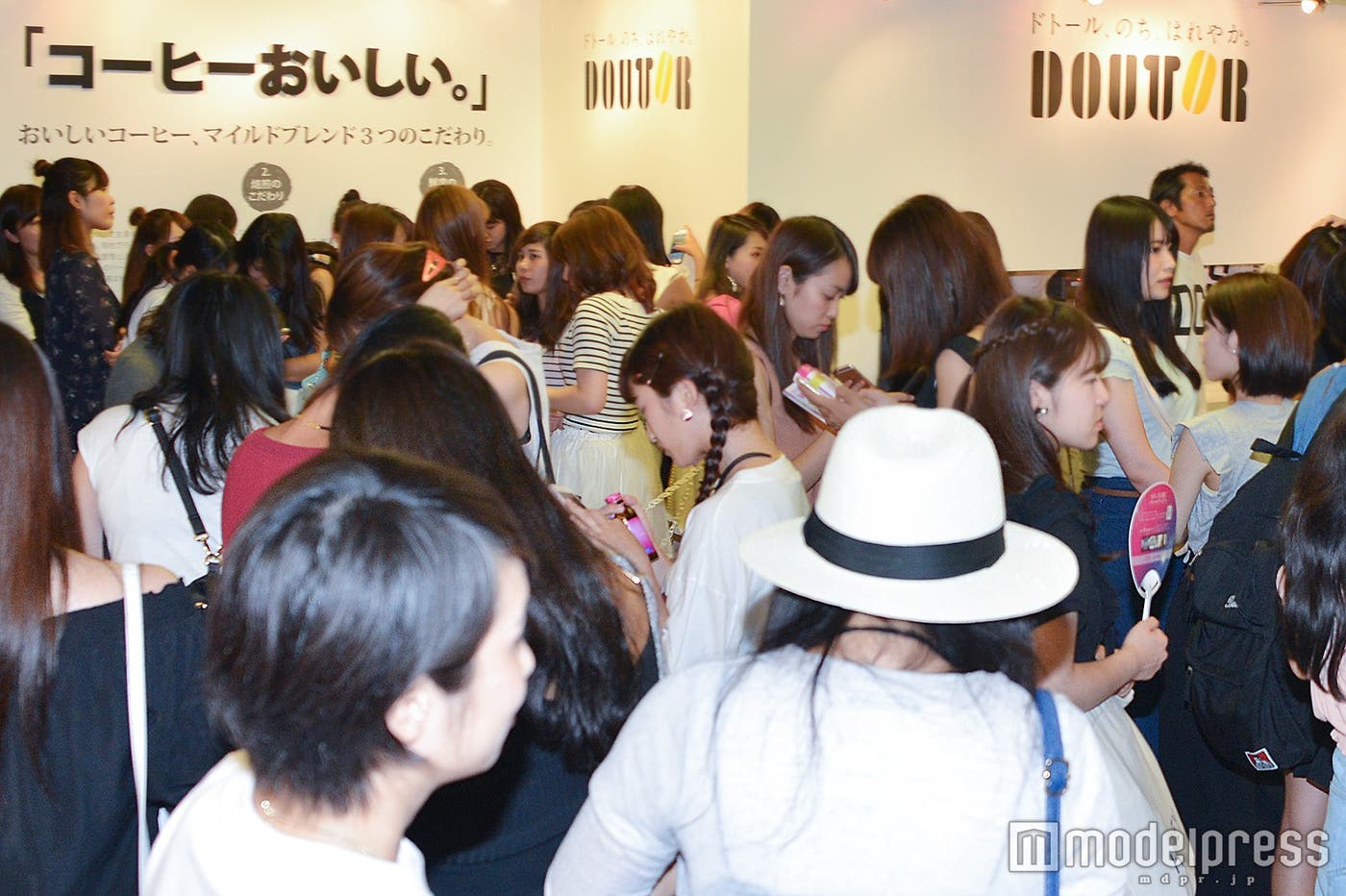 「ドトールコーヒーショップ」のブースの様子(C)モデルプレス