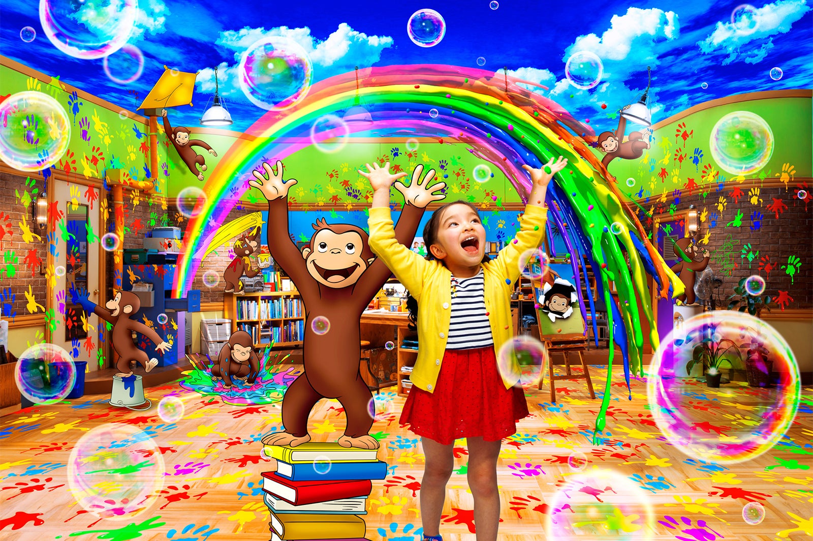 プレイング・ウィズ・おさるのジョージ／画像提供：ユー・エス・ジェイ／画像提供：ユー・エス・ジェイ