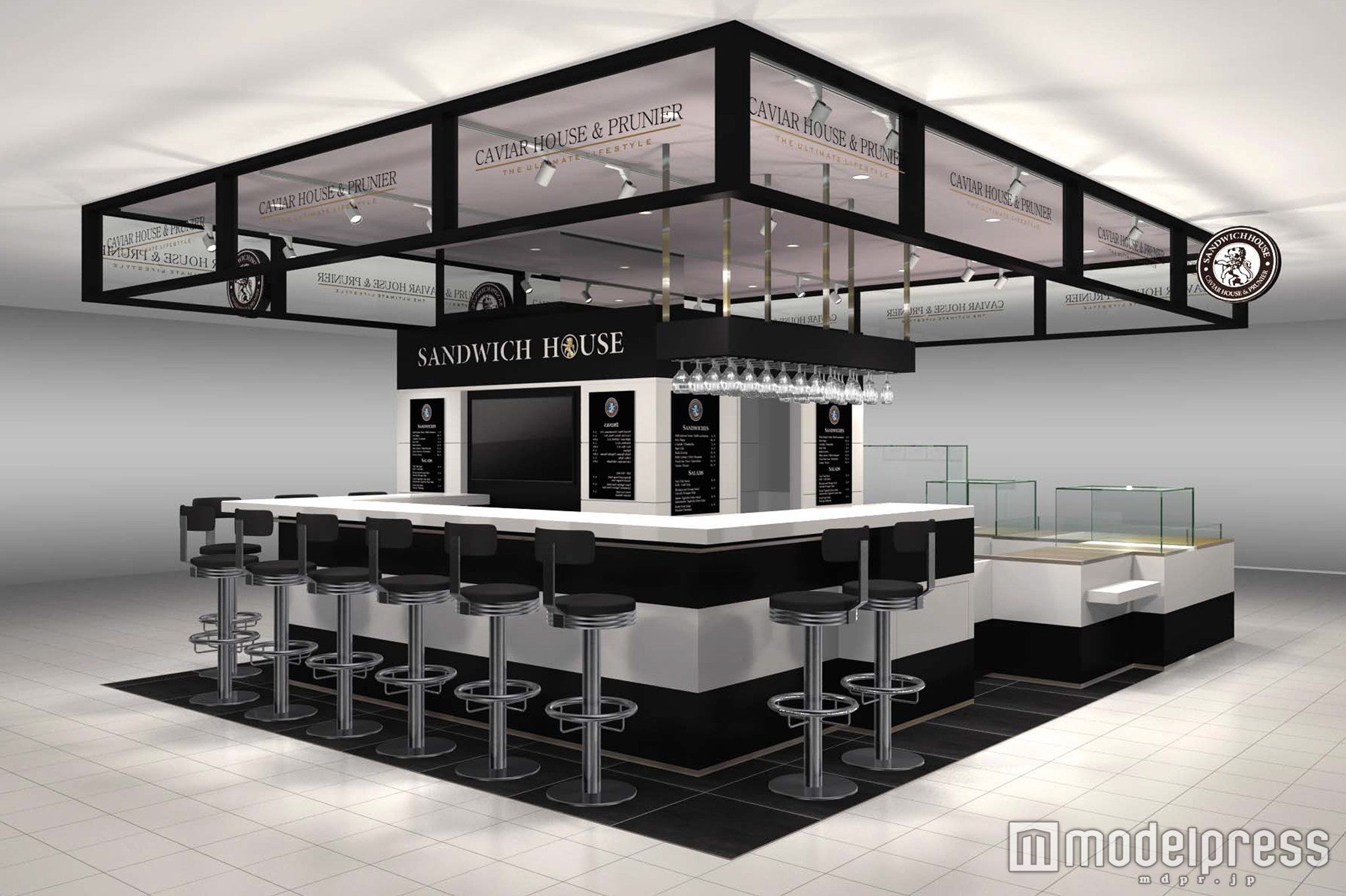 店舗イメージ／画像提供：CAVIAR HOUSE＆PRUNIER JAPAN