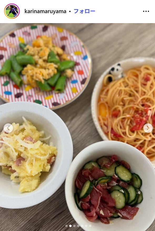 丸山桂里奈Instagramより