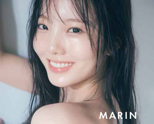 本田真凜、1st写真集タイトルは「MARIN」に決定 ヘルシーツヤ肌際立つカバーも解禁