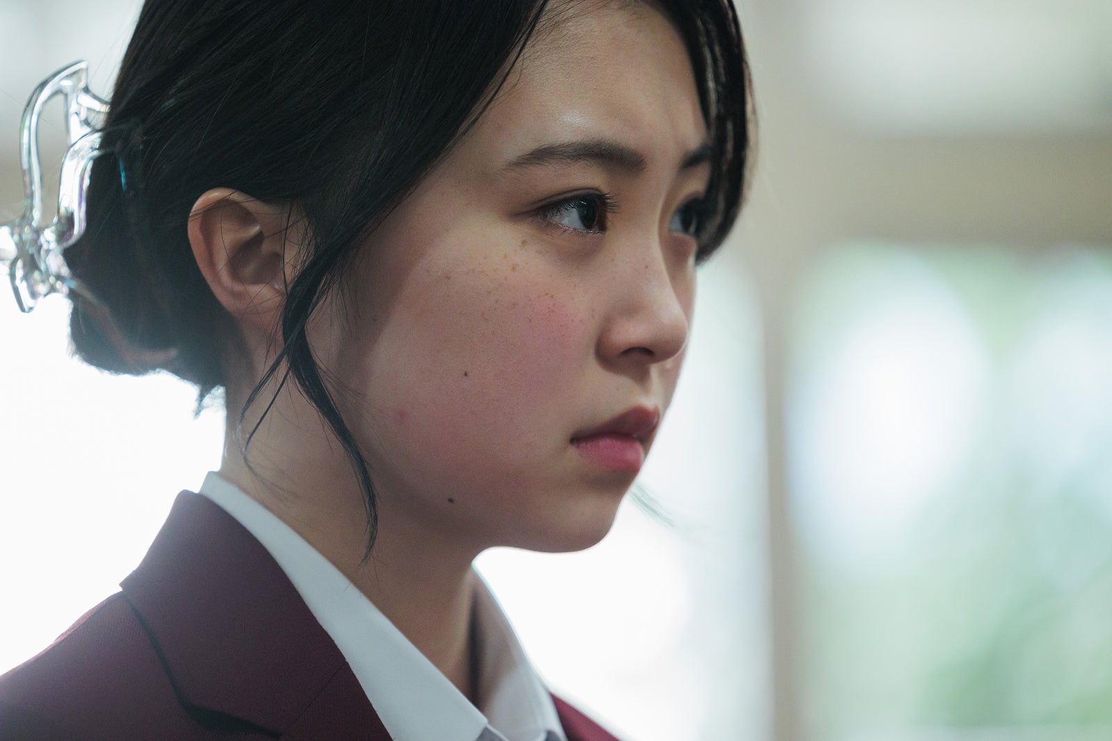 新井美羽「なんで私が神説教」第2話（C）日本テレビ