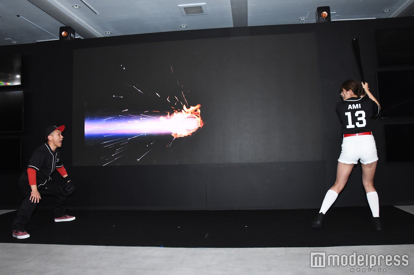 増田英彦の一投に…（C）モデルプレス