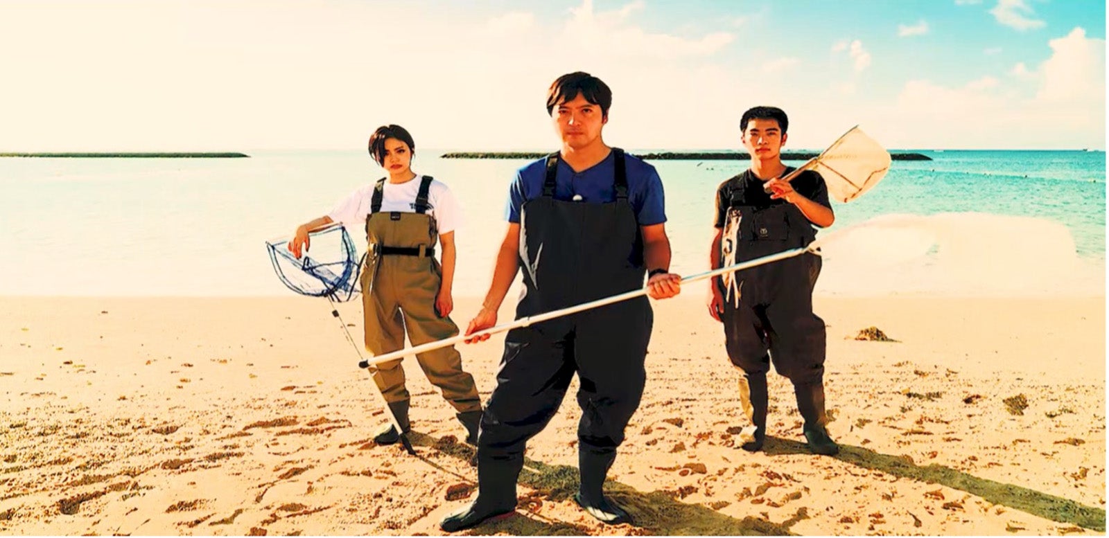 安斉星来、桝太一 、亀井くん（C）日本テレビ