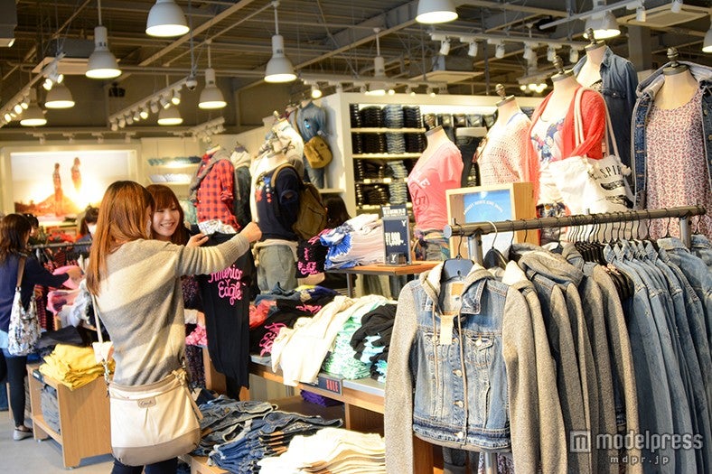 「アメリカンイーグル アウトフィッターズ」／トレンドのアメリカンカジュアルスタイルが手に入る