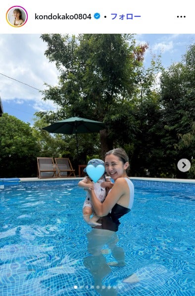 近藤夏子Instagramより