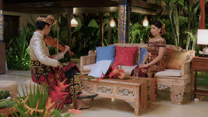 飯野和英、武井亜樹『バチェロレッテ・ジャパン』シーズン3エピソード3(C)2024 Warner Bros. International Television Production Limited. All Rights Reserved