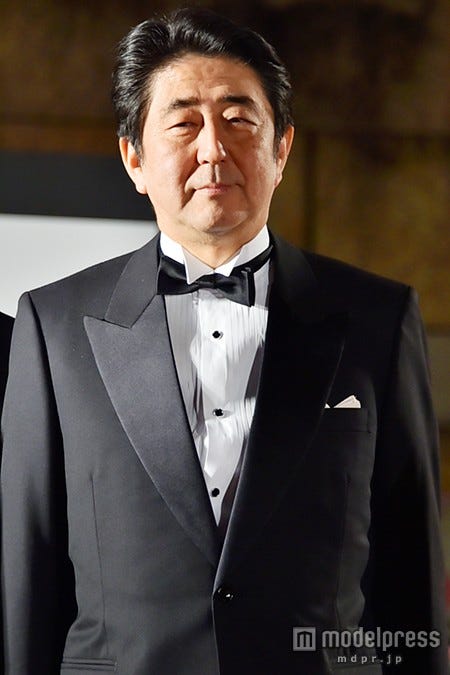 安倍晋三元首相(C)モデルプレス