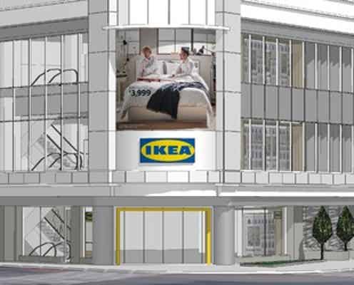 イケア新宿、2021年春開業へ 原宿、渋谷に続く都心型店舗