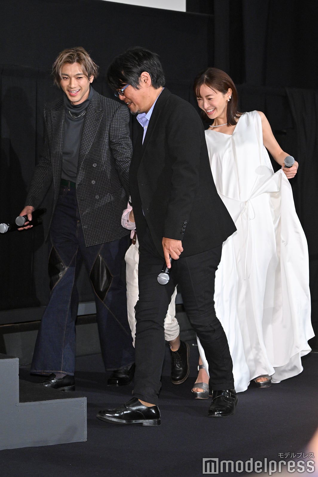 「夜、鳥たちが啼く」公開記念舞台挨拶の様子 （C）モデルプレス