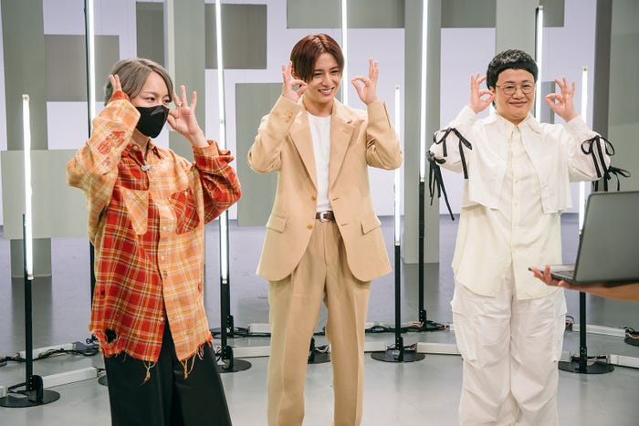 syudou、山田涼介、近藤春菜(C)日本テレビ