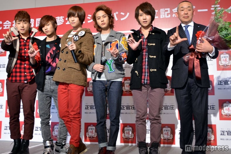 大国男児と株式会社韓国人蔘公社ジャパン代表取締役社長の篠塚健一氏