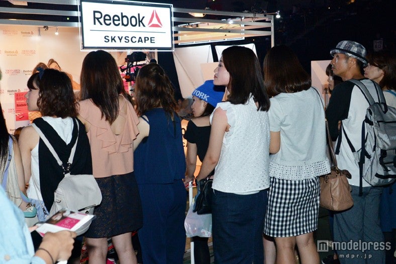 「Reebok」ブース