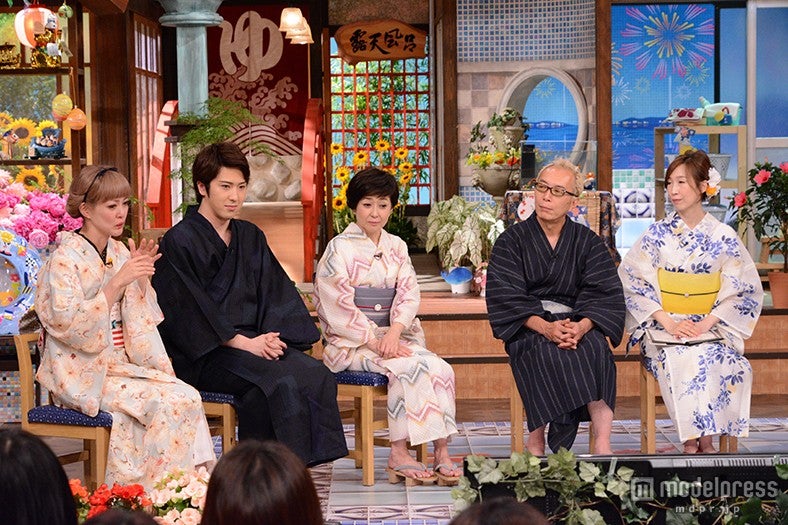 （左から）松嶋尚美、尾上松也、竹下景子、所ジョージ、森口博子（C）日本テレビ