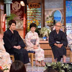 （左から）松嶋尚美、尾上松也、竹下景子、所ジョージ、森口博子（C）日本テレビ