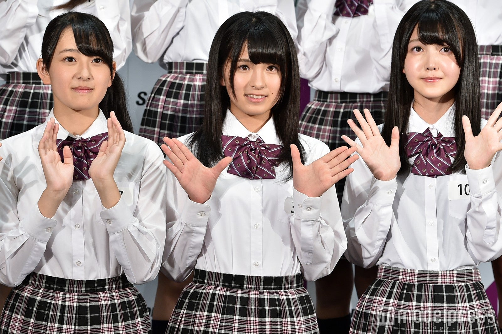 向井葉月、大園桃子、久保史緒里／乃木坂46・3期生（C）モデルプレス