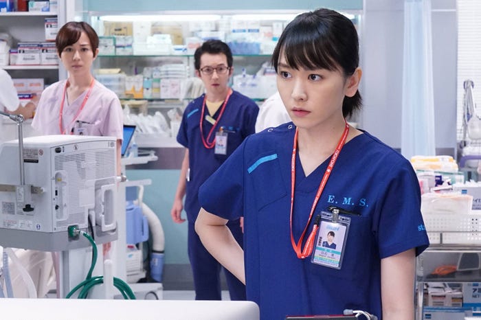 比嘉愛未、浅利陽介、新垣結衣/「コード・ブルー」第6話より(画像提供:フジテレビ)