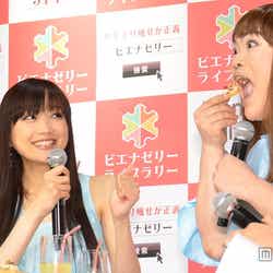 (左から)佐藤江梨子、前田健