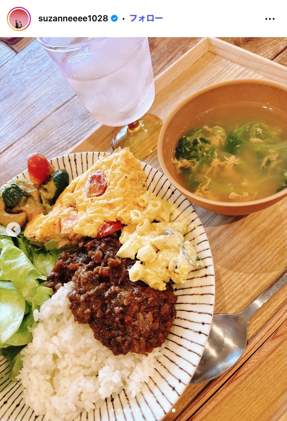 スザンヌInstagramより