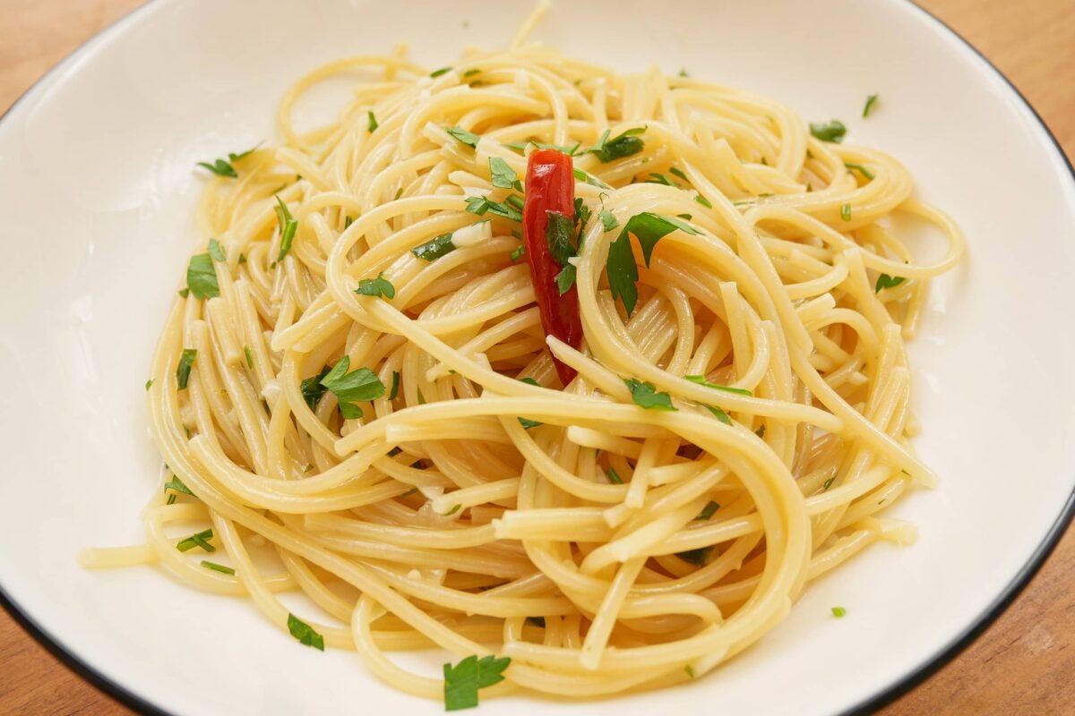 Aosトラットリア・ペペロンチーノ