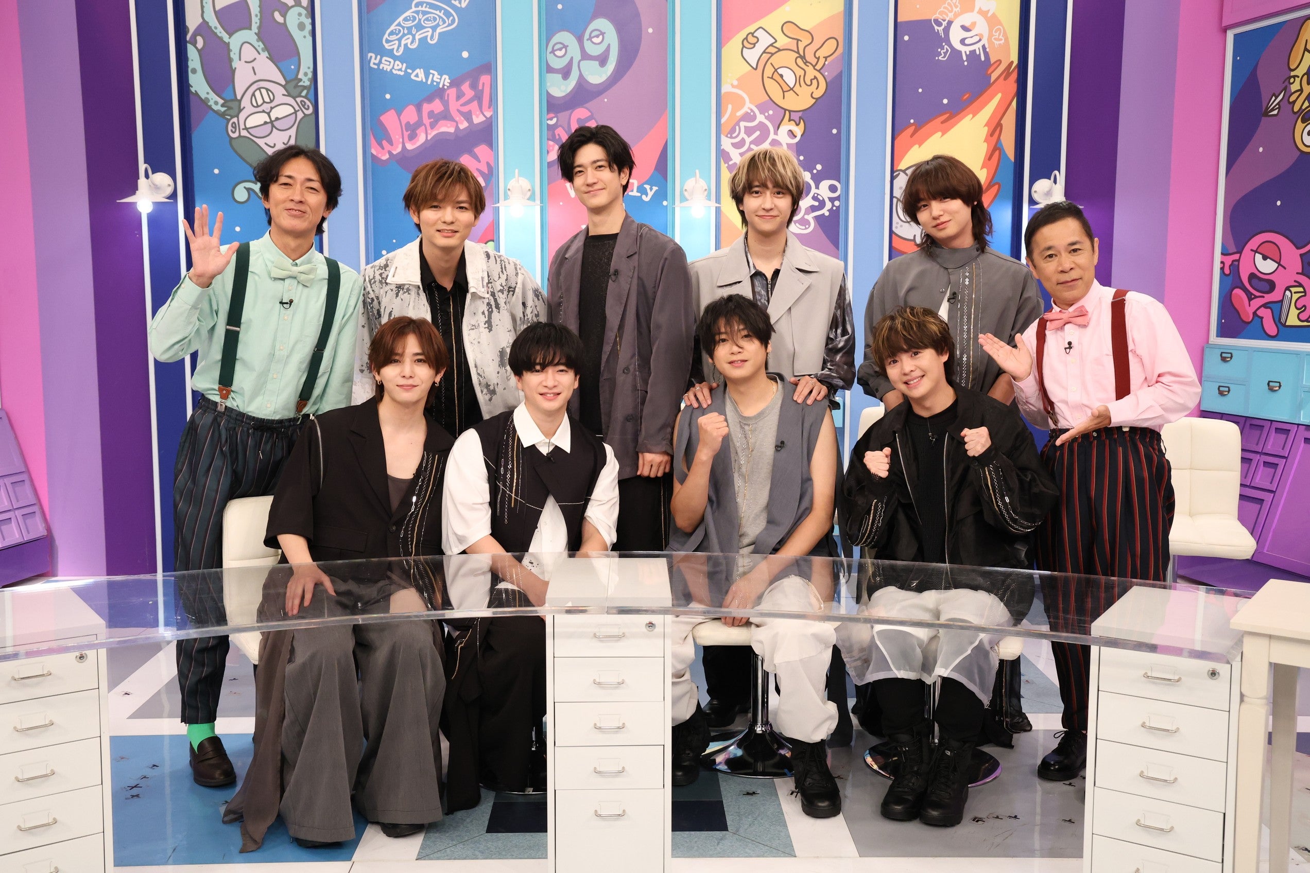 ナインティナイン、Hey!Say!JUMP（C）フジテレビ