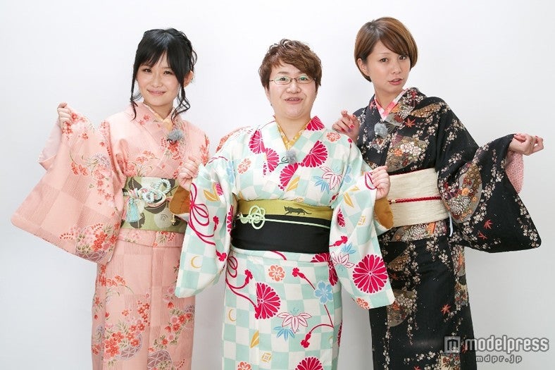 （左から）ささきのぞみ、近藤春菜、田中美保（C)NHK