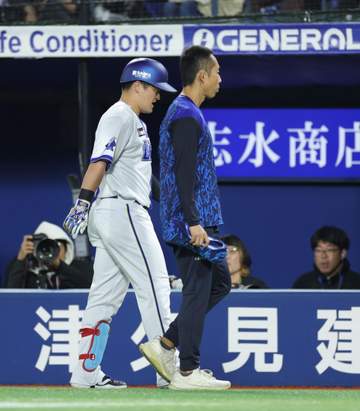 DeNA激痛 前日負傷交代の牧が登録抹消 筒香に続く主力離脱