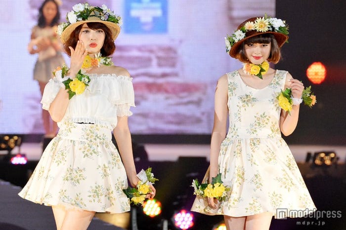 八木アリサ&玉城ティナ/「GirlsAward 2014 SPRING/SUMMER」