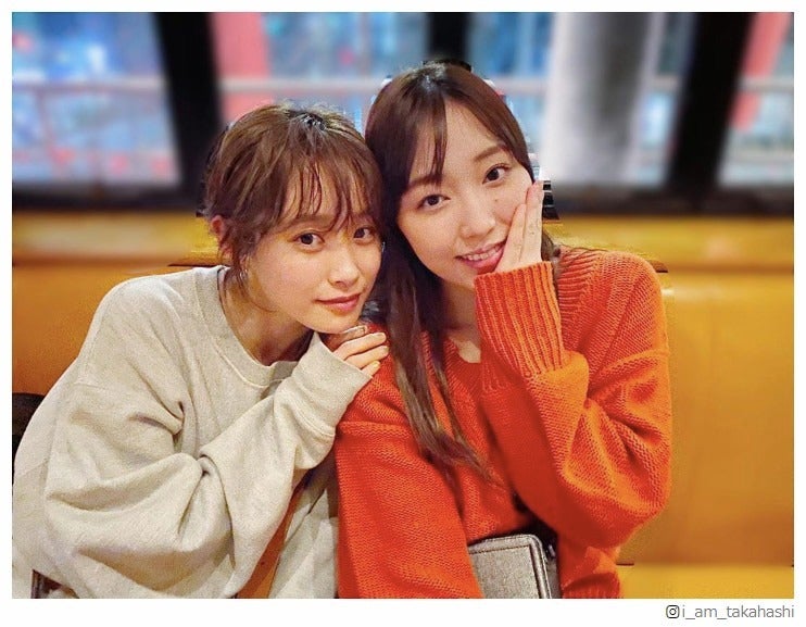 高橋愛＆譜久村聖、モー娘。新旧リーダーショットにファン歓喜「大好きなコンビ」