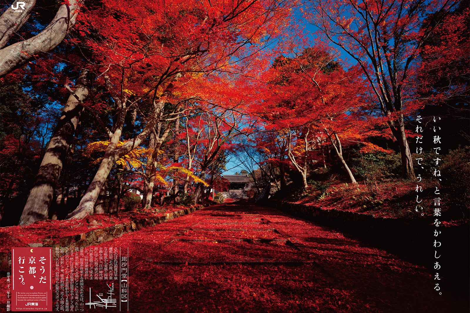 2011年秋ビジュアル・毘沙門堂／画像提供：