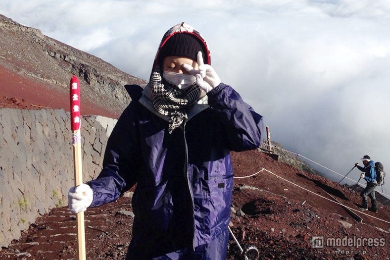 8合目に着いたなつぅみ