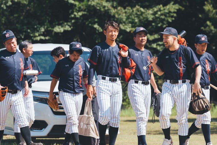 鳥谷敬ら「下剋上球児」第1話より(C)TBS/撮影:ENO