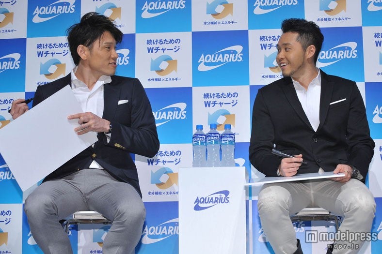 北島康介選手、細川大輔選手