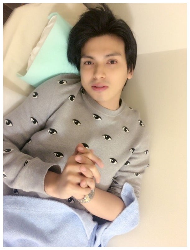 アレク、精密検査を報告　検査後のショットも公開