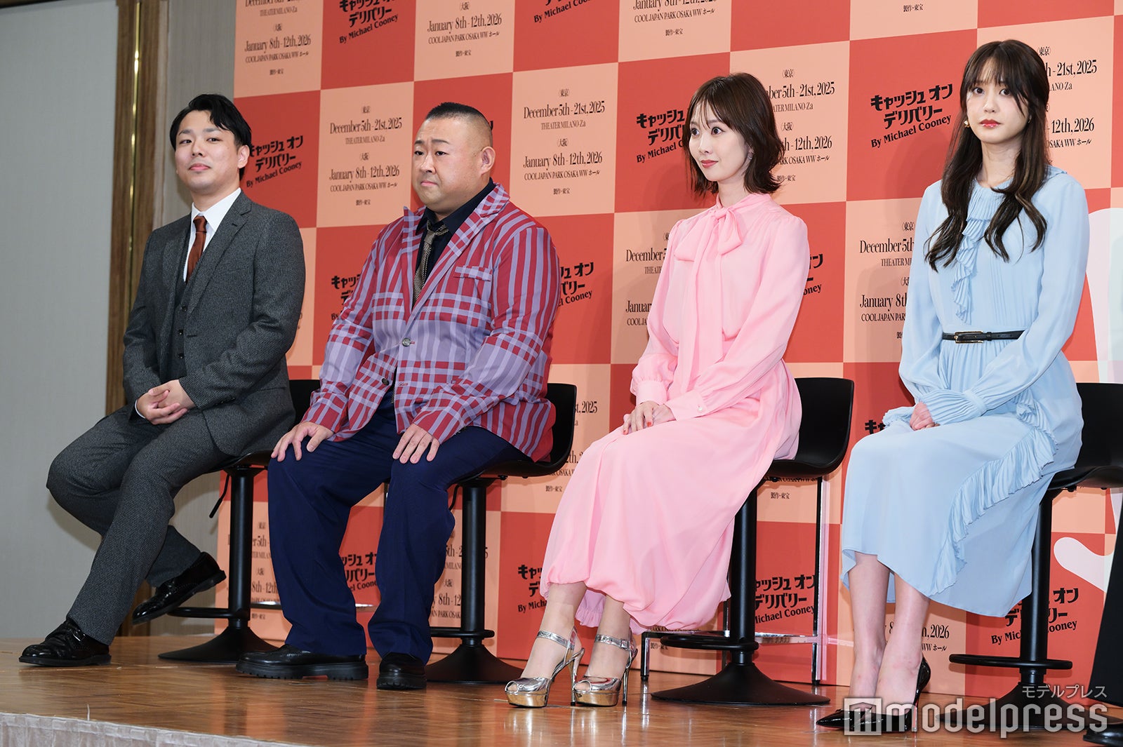 小貫流星、脇知弘、妃海風、山崎紘菜（C）モデルプレス