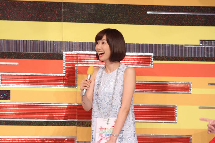 山崎夕貴アナウンサー (C)フジテレビ