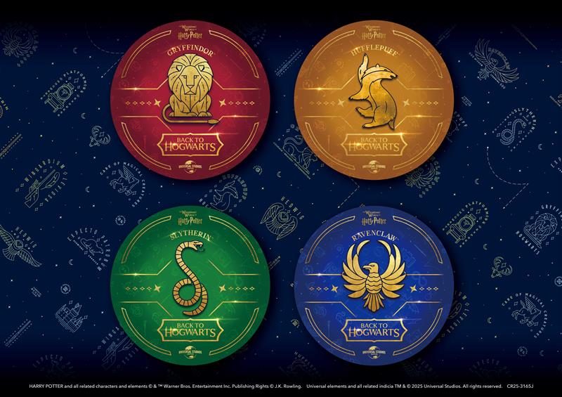 『バック・トゥ・ホグワーツ』オリジナルステッカー／画像提供：ユニバーサル・スタジオ・ジャパン