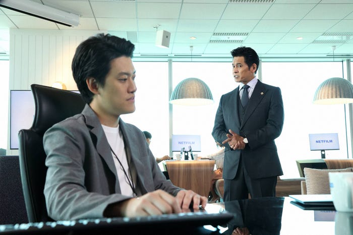 粗品、織田裕二「SUITS/スーツ2」第12話より(C)フジテレビ